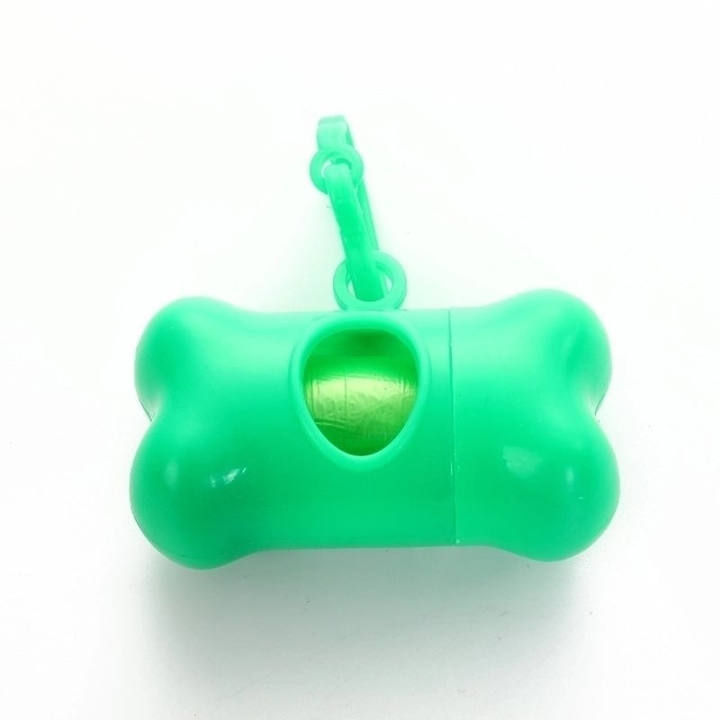 2 Pieces Multicolored Degradable Portable Plain Plastic Garbage Waste Bag