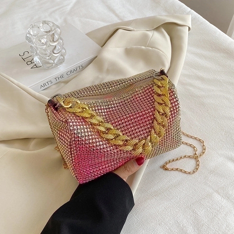 Women's Small All Seasons Pu Leather Streetwear Pillow Shape Bag