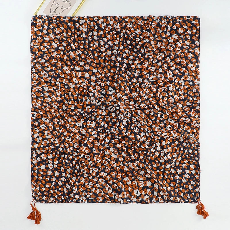 Unisex Vacation Sweet Geometric Polyester Scarf