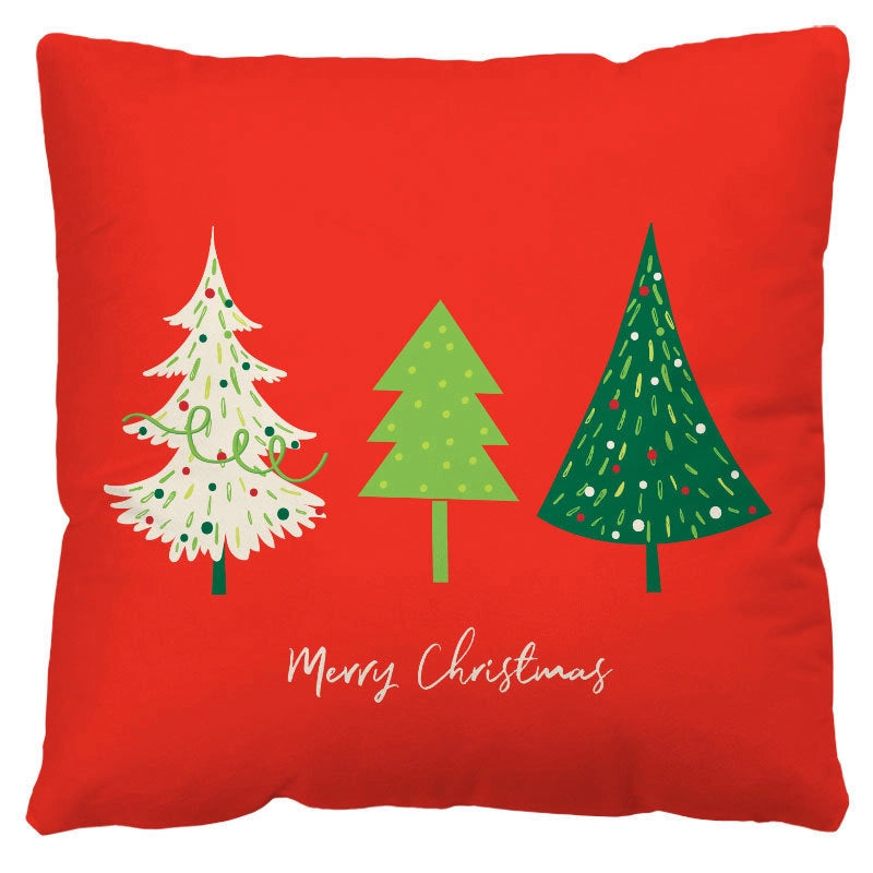 Christmas  Classic Style Christmas Tree Letter Snowman  Pillow Cases Couch & Sofa Decor