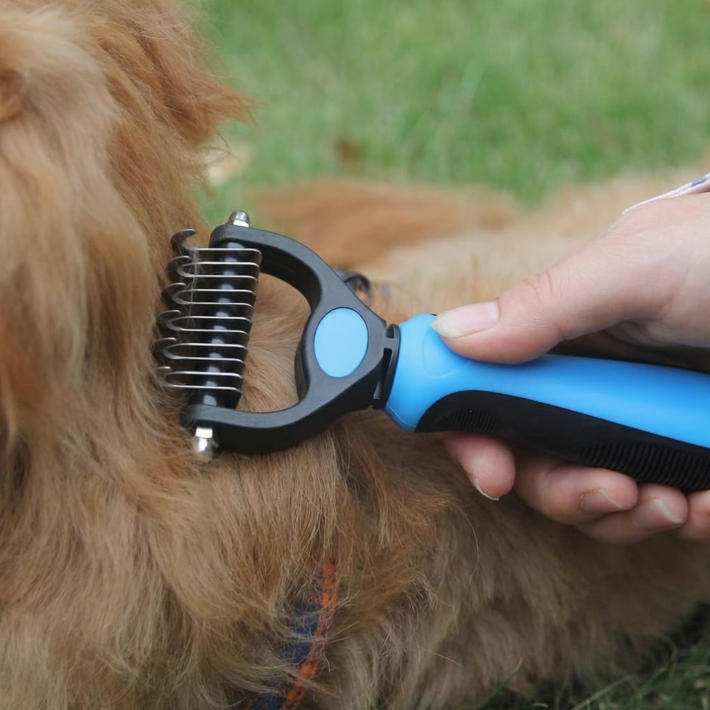 Double Sided Dog And Cat Grooming Brush