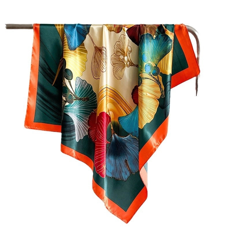 Women's Lady Minimalist Streetwear Printing Polyester Scarf