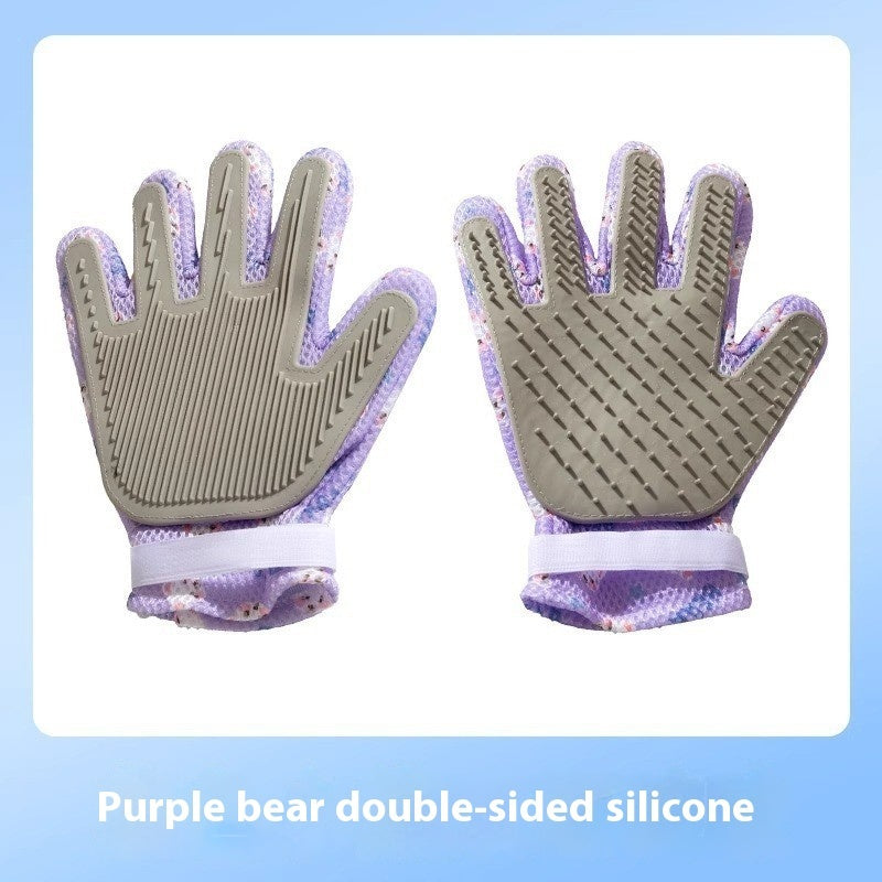 PawsPerfect Silicone Cat Grooming Gloves