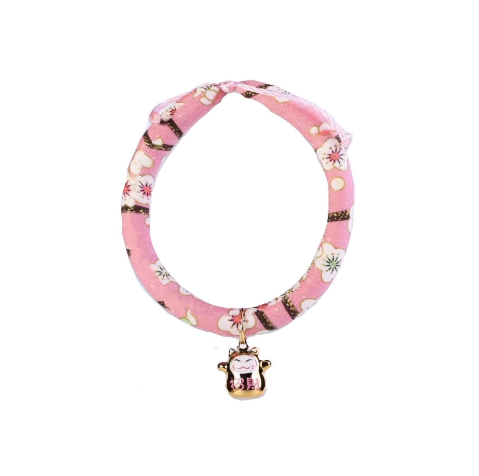 Japanese Style Flower Fusion Pet Collar