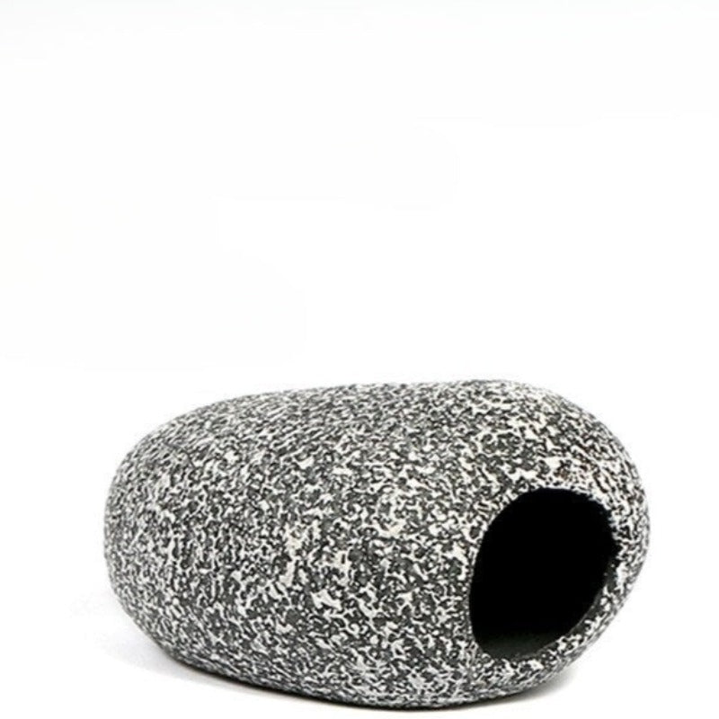 Shrimp Breeding Ceramic Rock Ornament For Aquarium