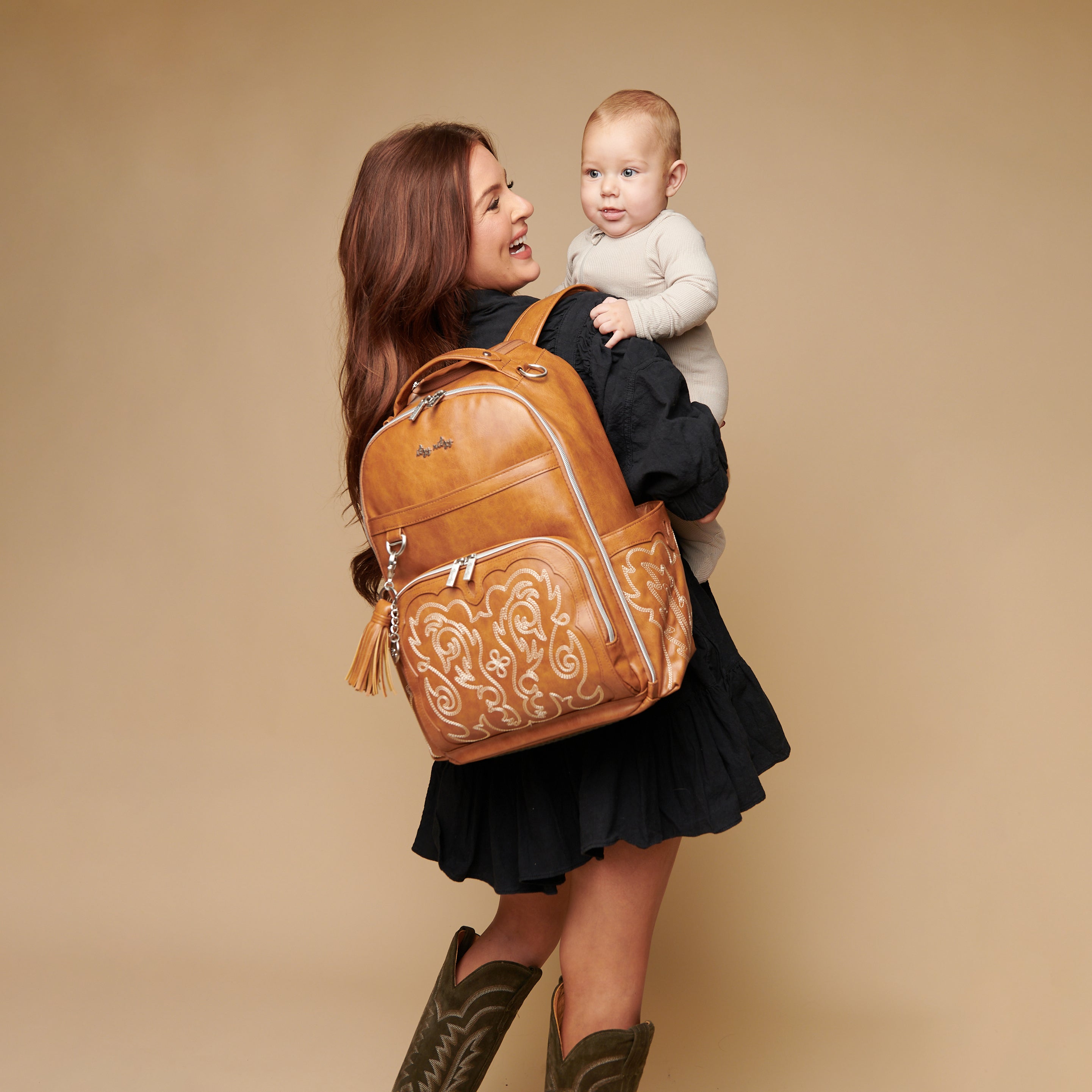 Babylist x  Ritzy Saddle Boss Plus Large Diaper Bag Backpack