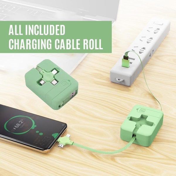 🔥Summer Hot Sale 48% OFF🔥Three In One Charging Cable Roll-Buy 3 Free Shipping