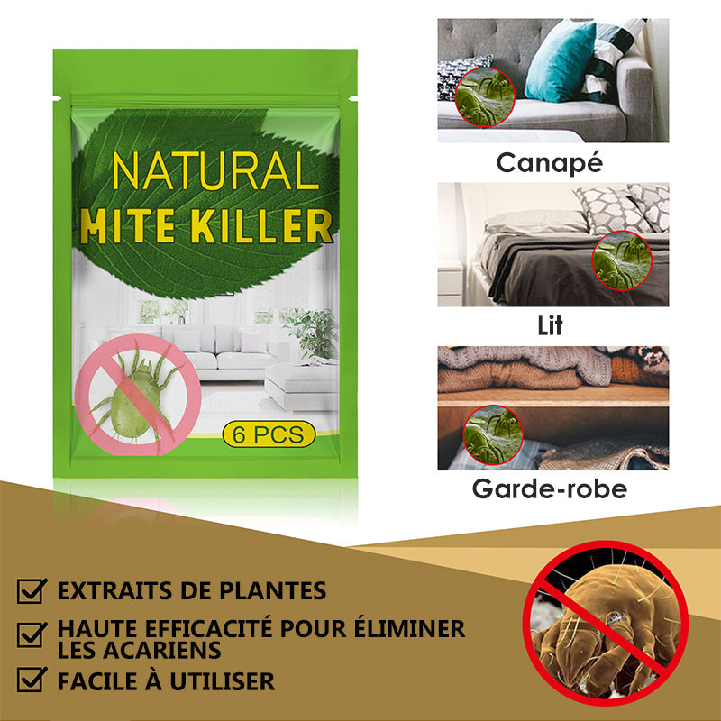 Éliminateur d'acariens naturel