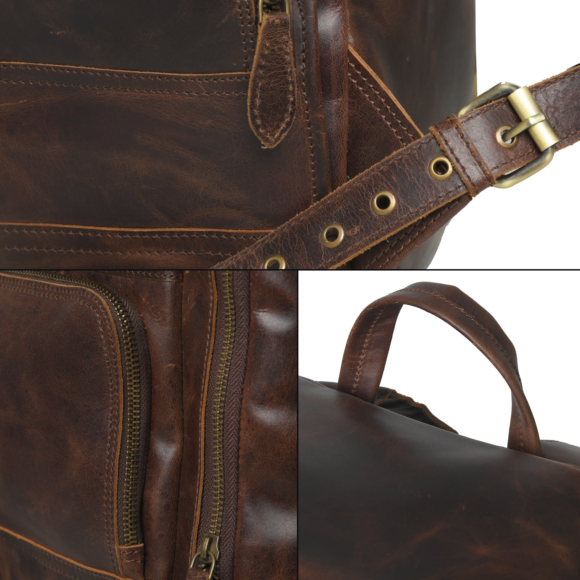 Brown Backpack