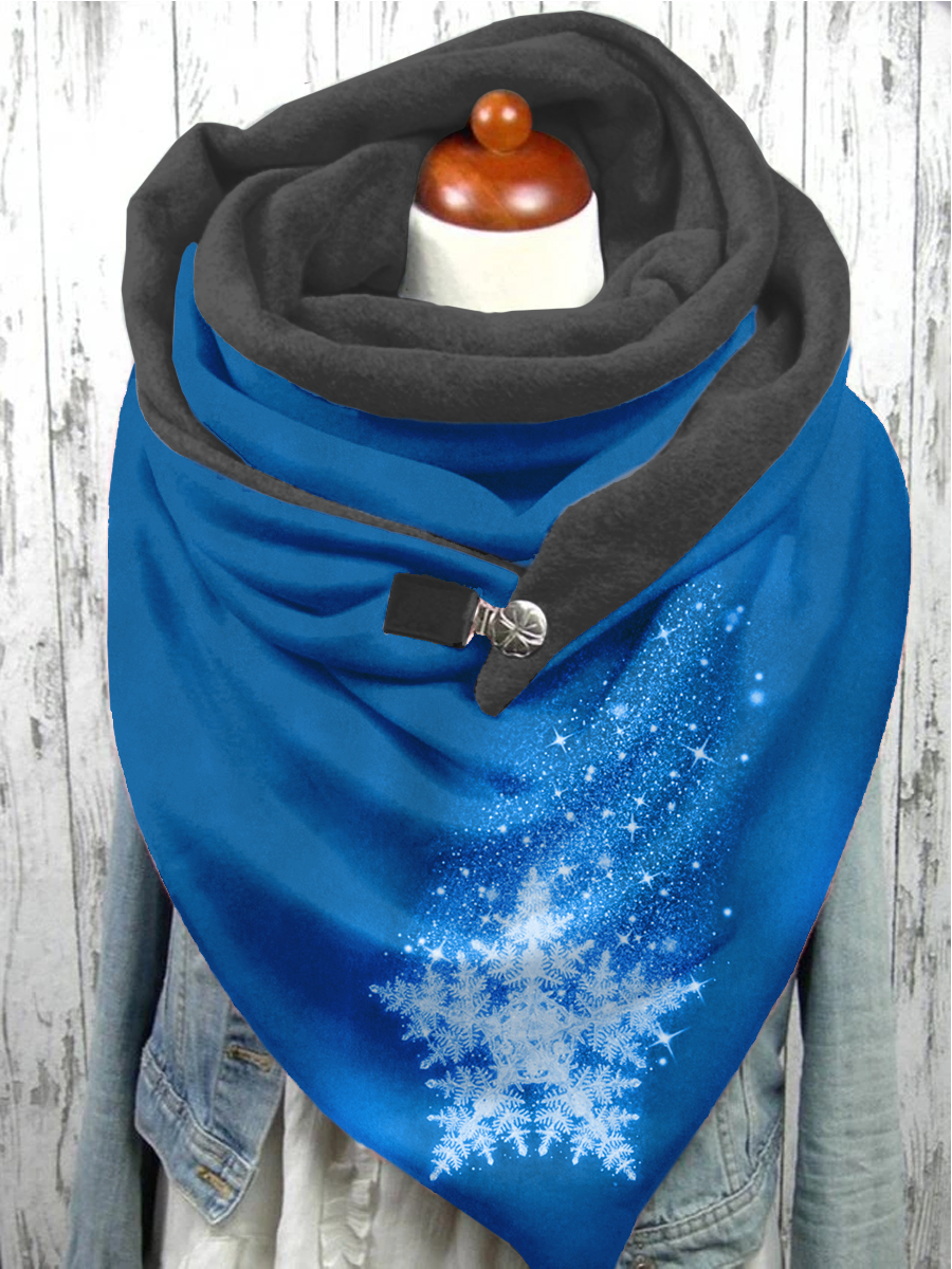 Blue Diabetes Awareness Casual Scarf Shawl