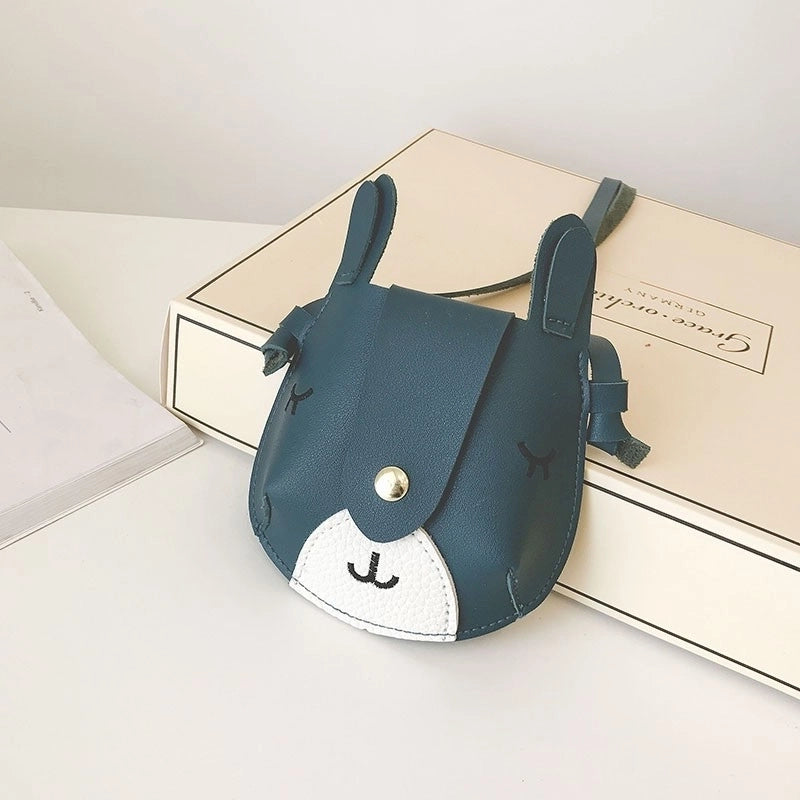 Women's Small Pu Leather Animal Fashion Square Magnetic Buckle Crossbody Bag