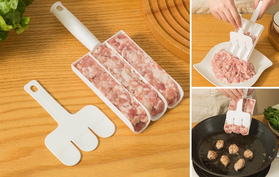 Creative Kitchen Triple Meatball Maker