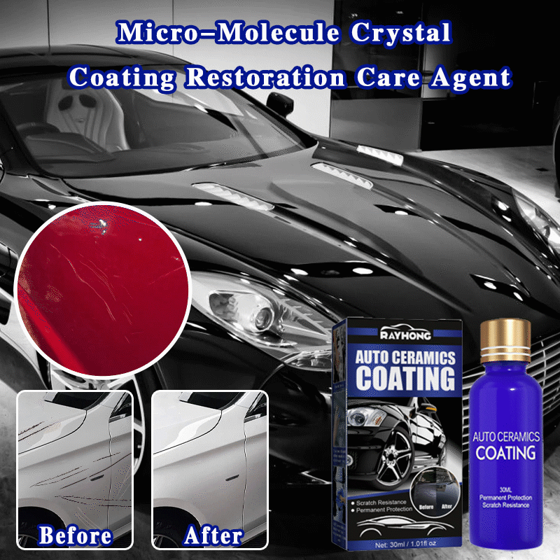 🔥Sale 46% OFF🔥Micro-Molecule Crystal Coating Restoration Care Agent