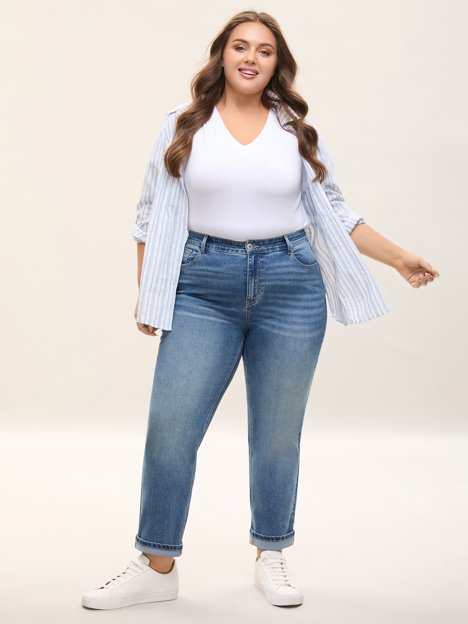 Classic Cut Boyfriend Jeans