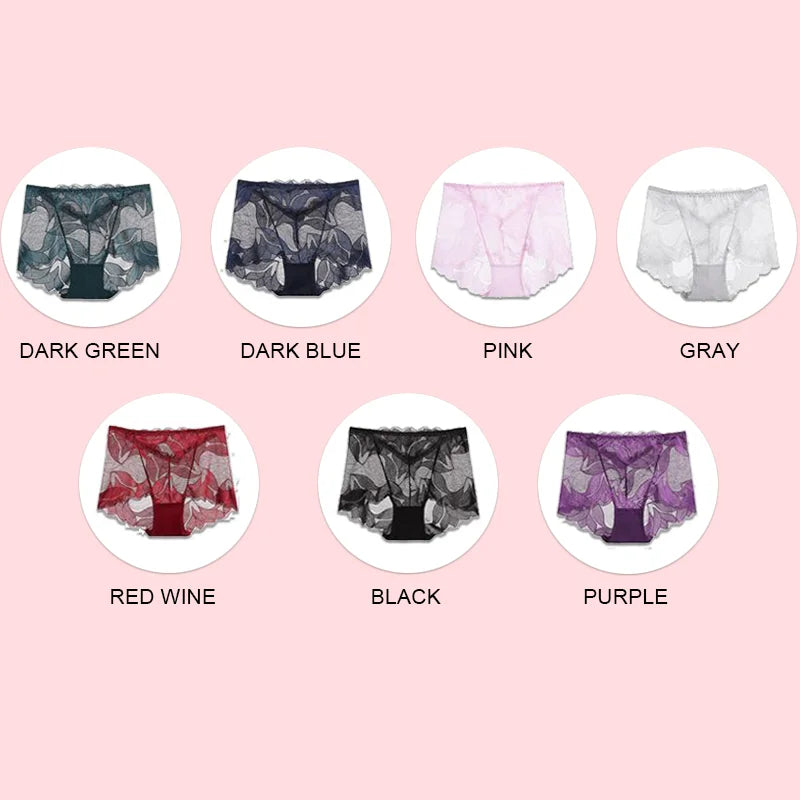 💋Ladies Silk Lace Handmade Underwear