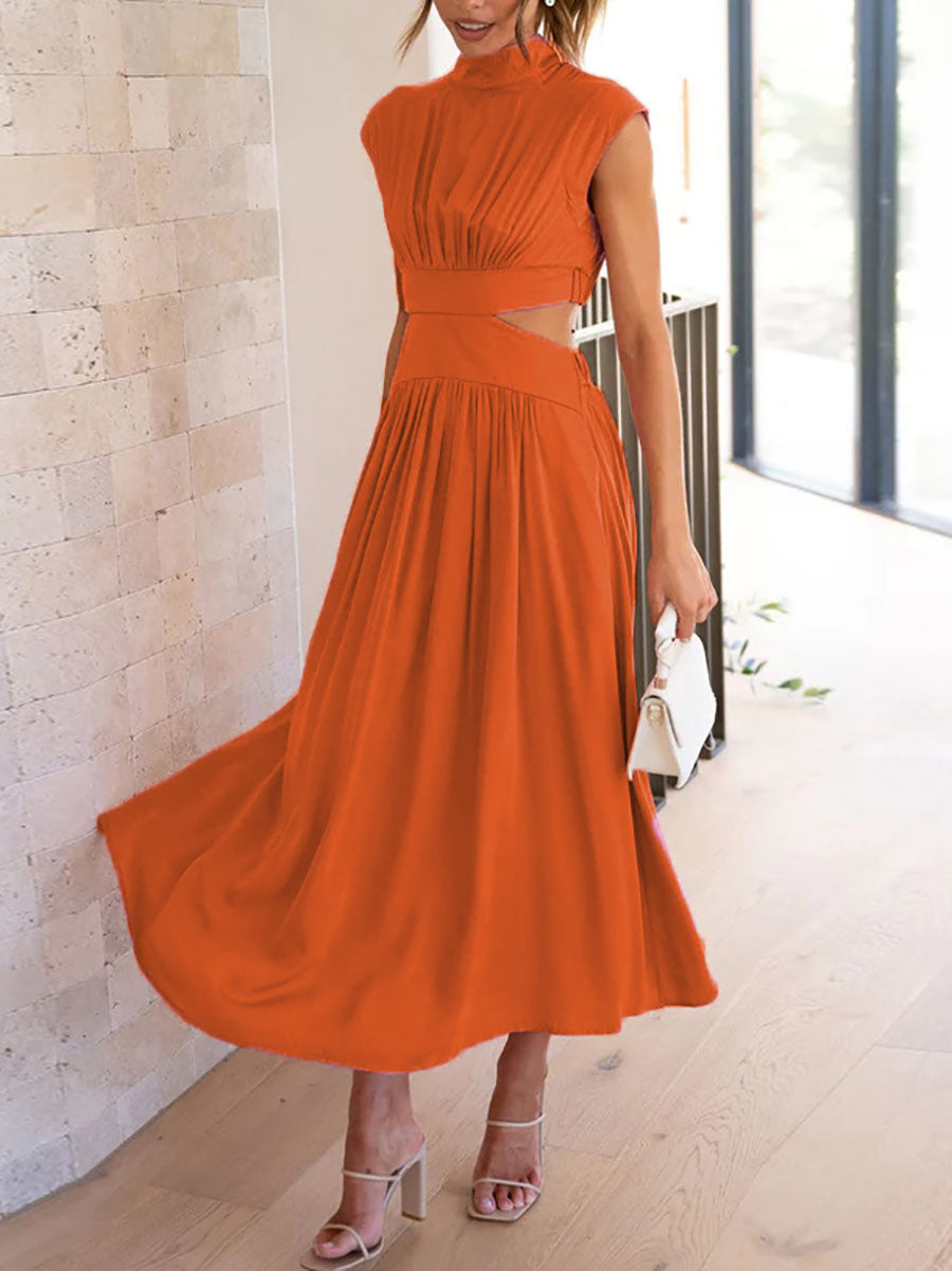 Macaron Color Waistless Dress