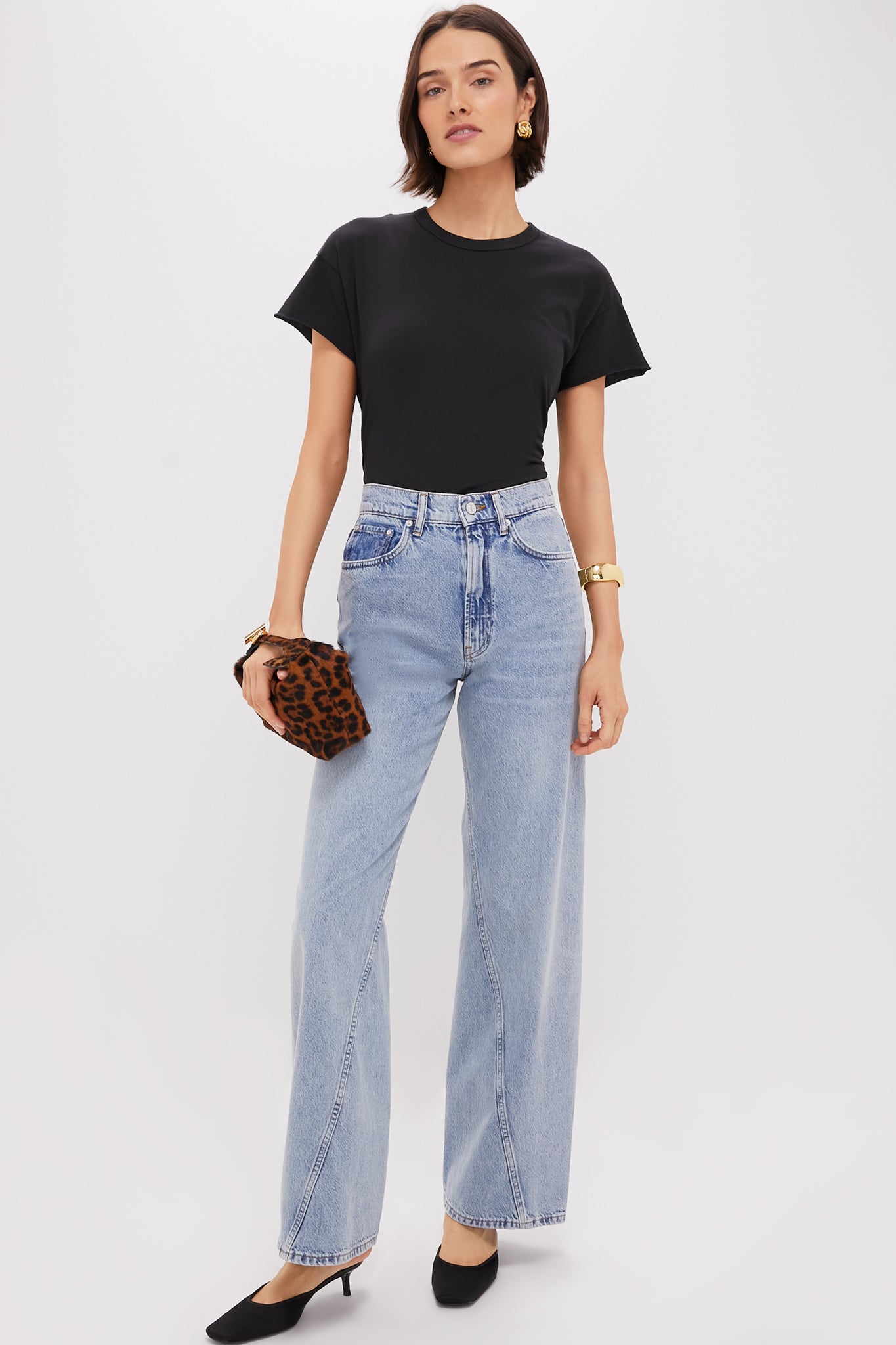 Pale Azure Brie Jean