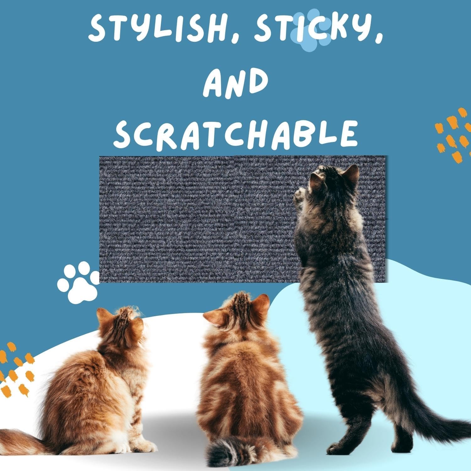 🔥Last day 49% OFF🔥Cat Scratching Mat - Can Protect Furniture