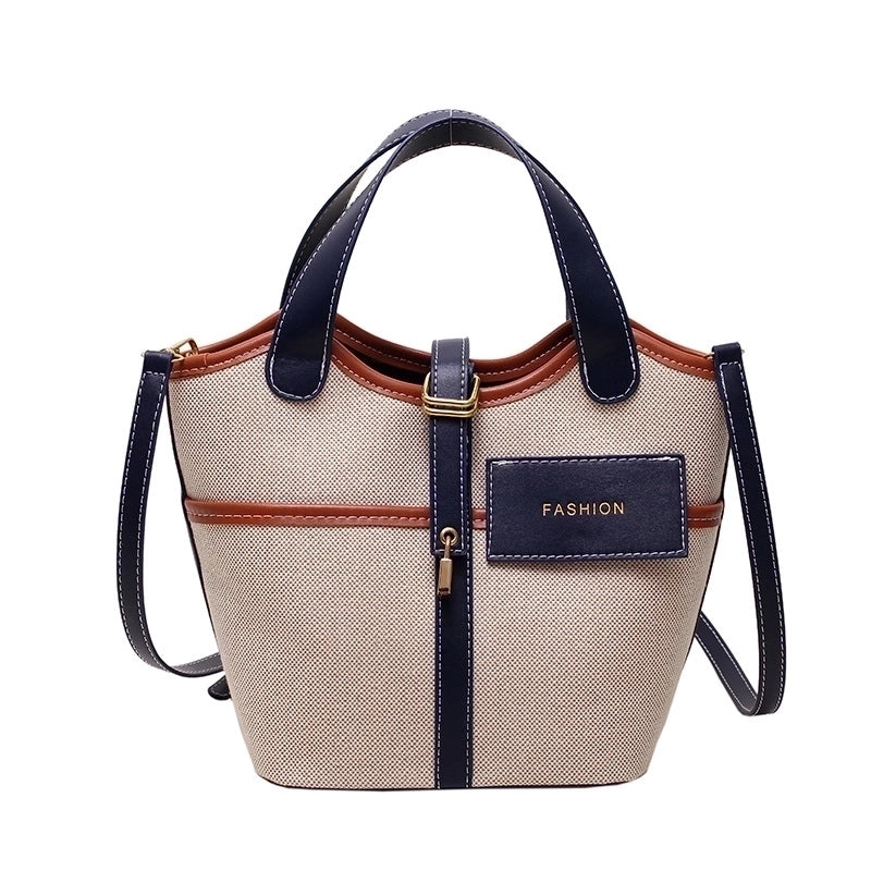 Women's Medium All Seasons Pu Leather Streetwear Bucket Bag