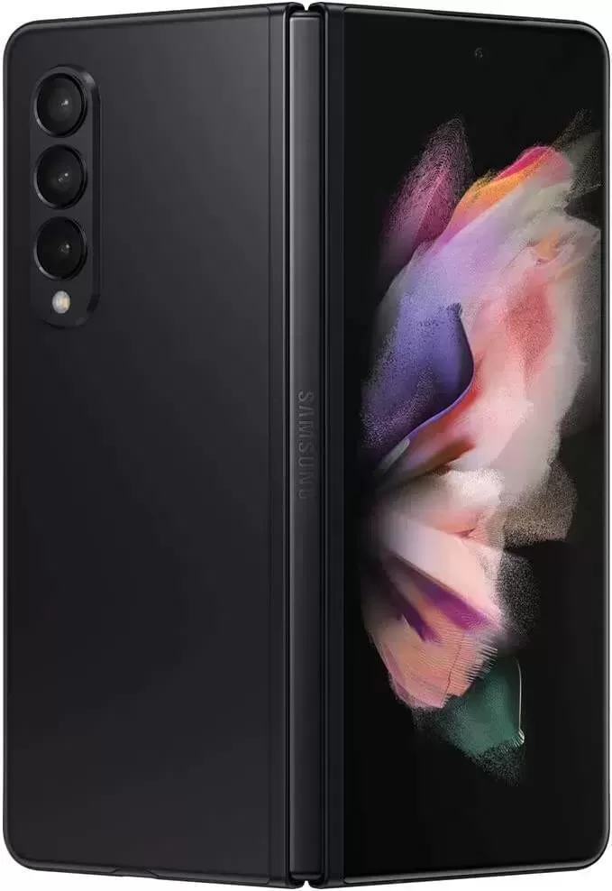 Galaxy Z Fold 3 5G Factory Unlocked Android Cell Phone US Version Smartphone Tablet 2-in-1 Foldable Dual Screen Under Display Camera 256GB Storage, Phantom Black (Renewed)