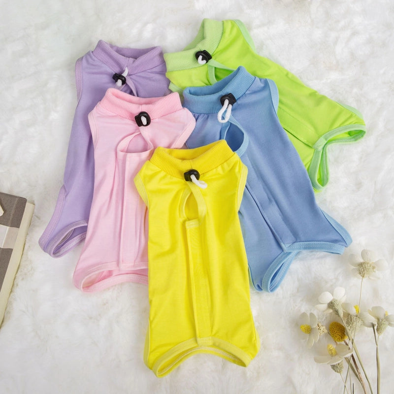 Pet Supplies Cat Clothes After Sterilization Clothing Anti-licking Soft Super Elastic Comfortable Pet Clothes Outlet