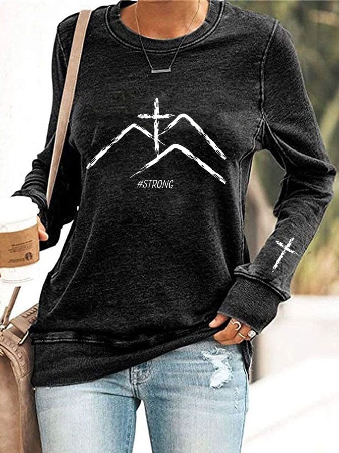 Women's Appalachia Strong Print Sweatshirt