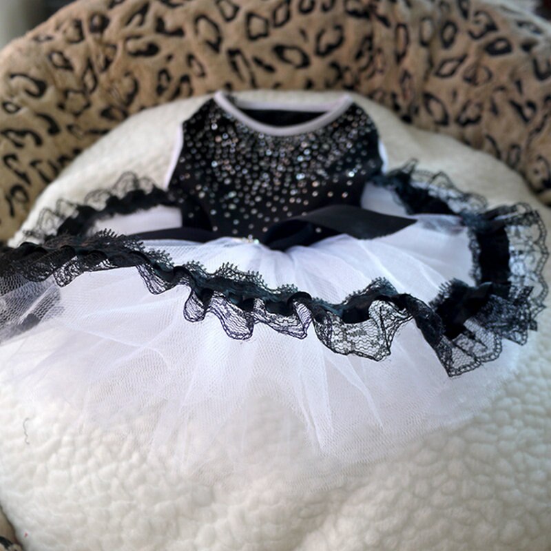 Lace Bowknot Design Puppy Dress