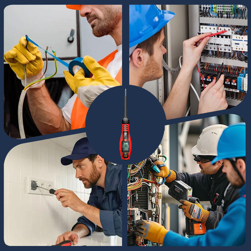 ✍️⚡Intelligent Non-Contact Voltage Tester - Safe & Efficient Electrician's Best Tool💡