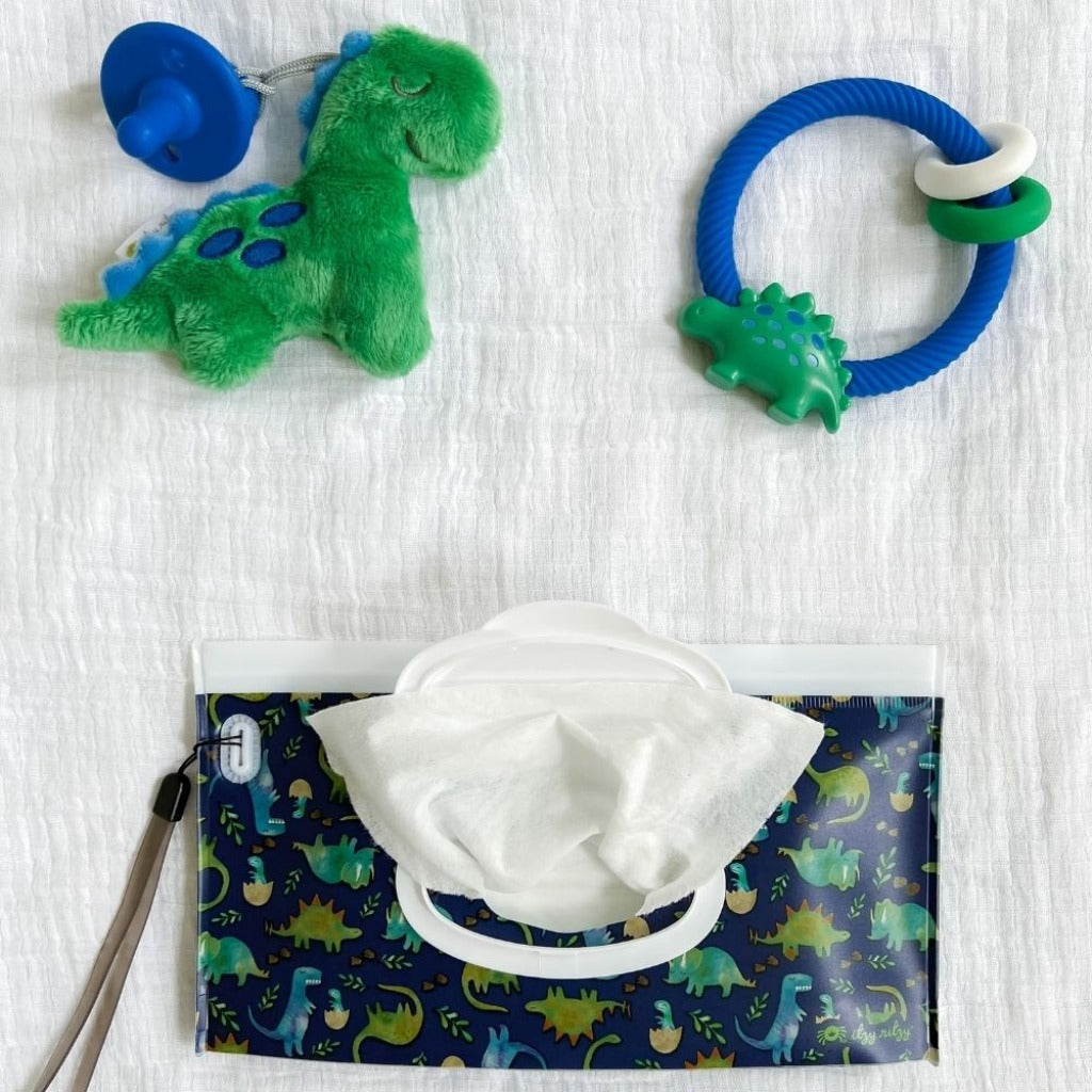 Take & Travel Pouch? Reusable Wipes Case