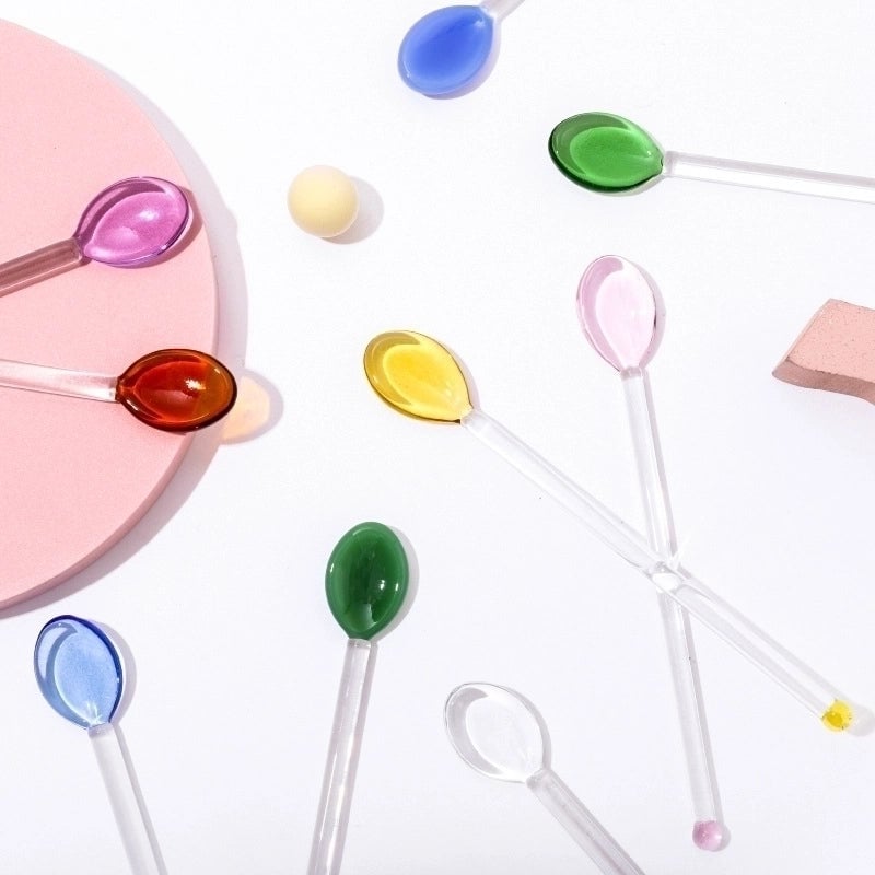 Minimalist Transparent Glass Spoon