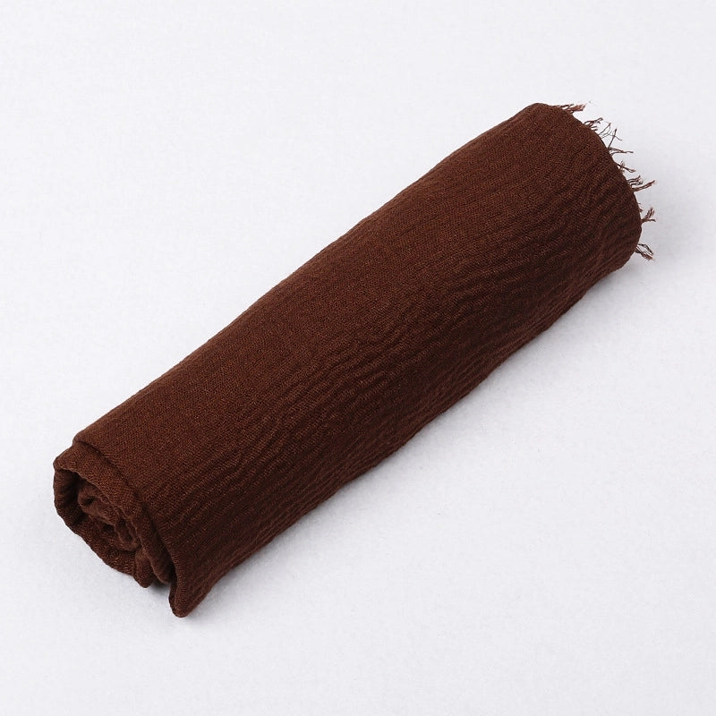 Women's Ethnic Style Solid Color Polyester Kerchief