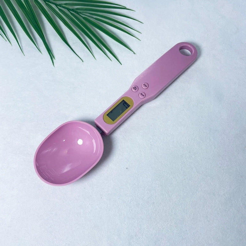 Pastoral Solid Color Plastic Spoon Scale