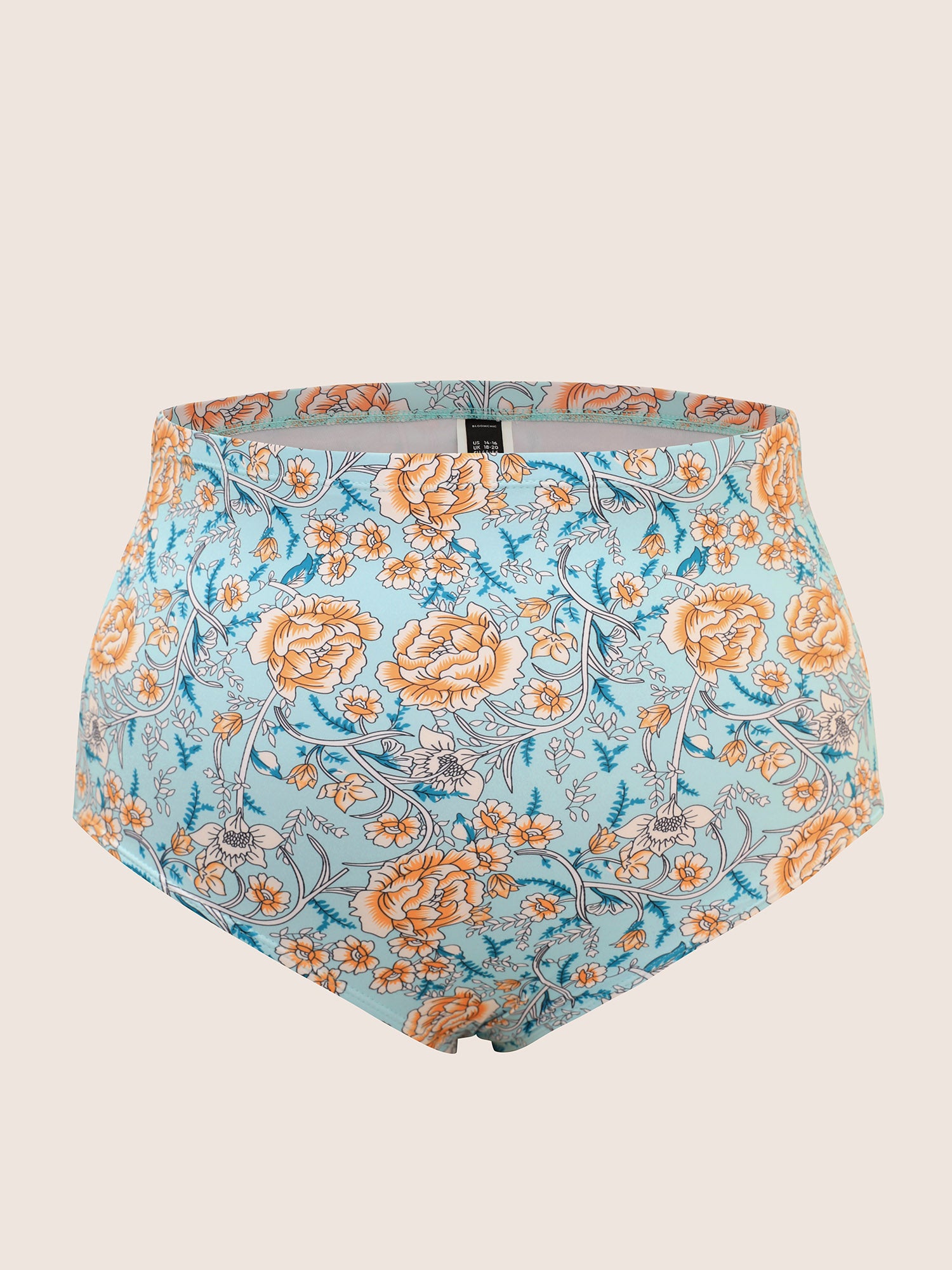 Bandana Print Crossover Adjustable Straps Swim Dress