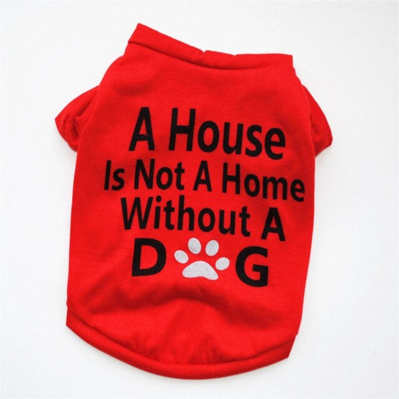 Printed T-shirt For Dog