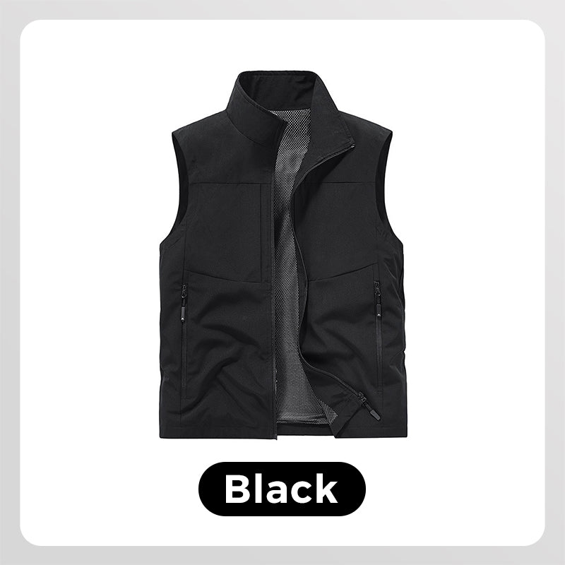 ⏳ Limited Time 49% OFF💥Men's Waterproof Outdoor Utility Vest