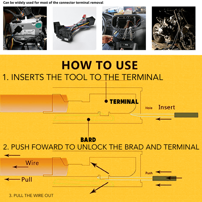 💥Harness Terminal Picking Needle Extractor