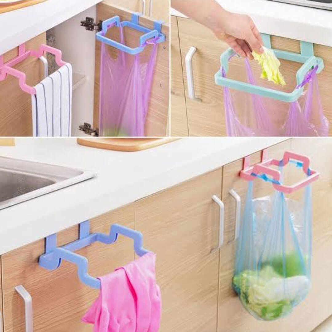 Hanging Trash Bag Dustbin And Holder