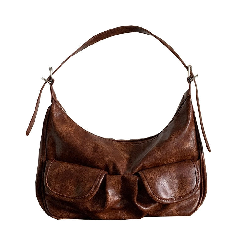 High-end Fashion Portable Underarm Bag For Women New Trendy Simple Commuter Shoulder Messenger Bag