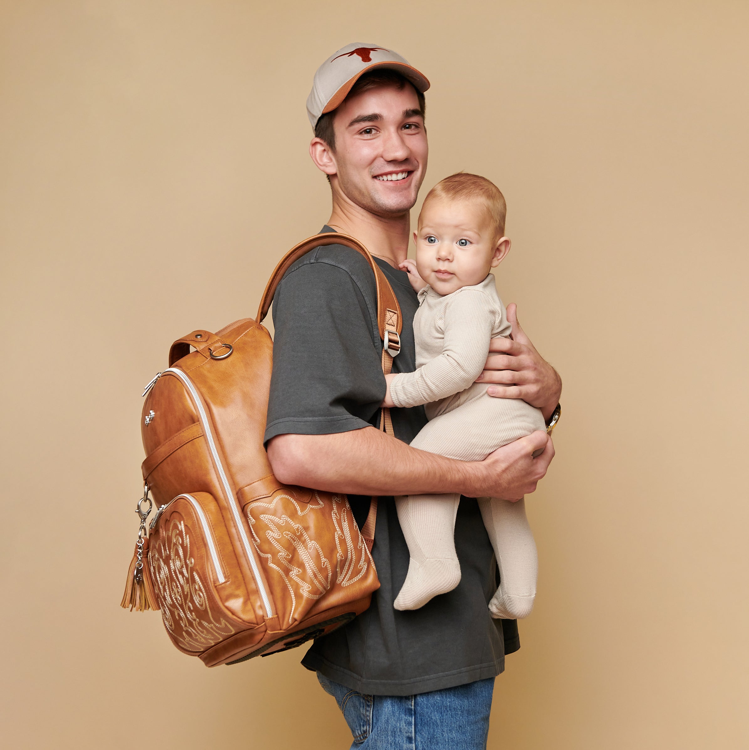 Babylist x  Ritzy Saddle Boss Plus Large Diaper Bag Backpack