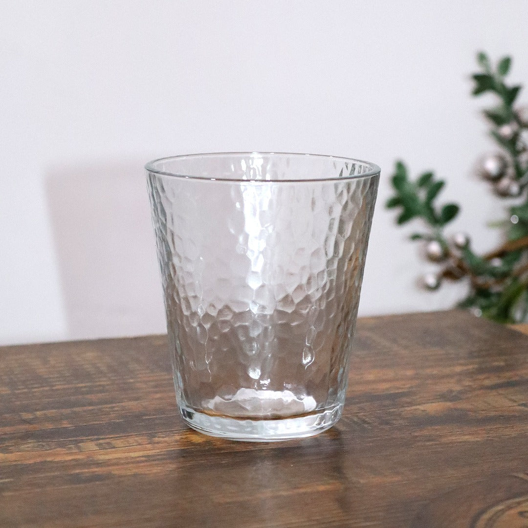 Bohemia White Glass Cups 330ml (6pcs)