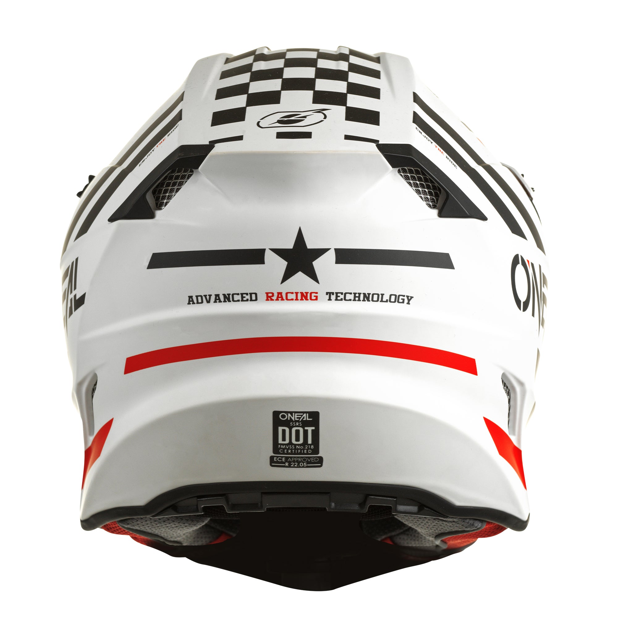 5 SRS Squadron Helmet White/Black