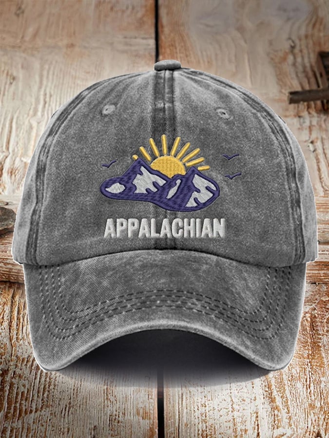 Unisex Distressed Washed Cotton Appalachia Strong Hot Spot Hat