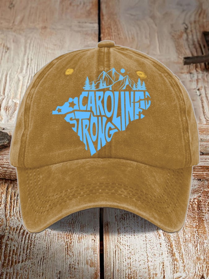 Men's and Women's Hurricane Helen Disaster Relief Washed and Distressed Hats