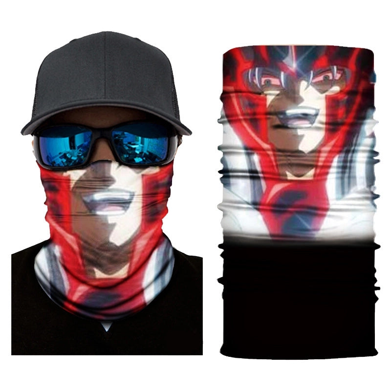 Unisex Casual Skull Printing Kerchief Mask