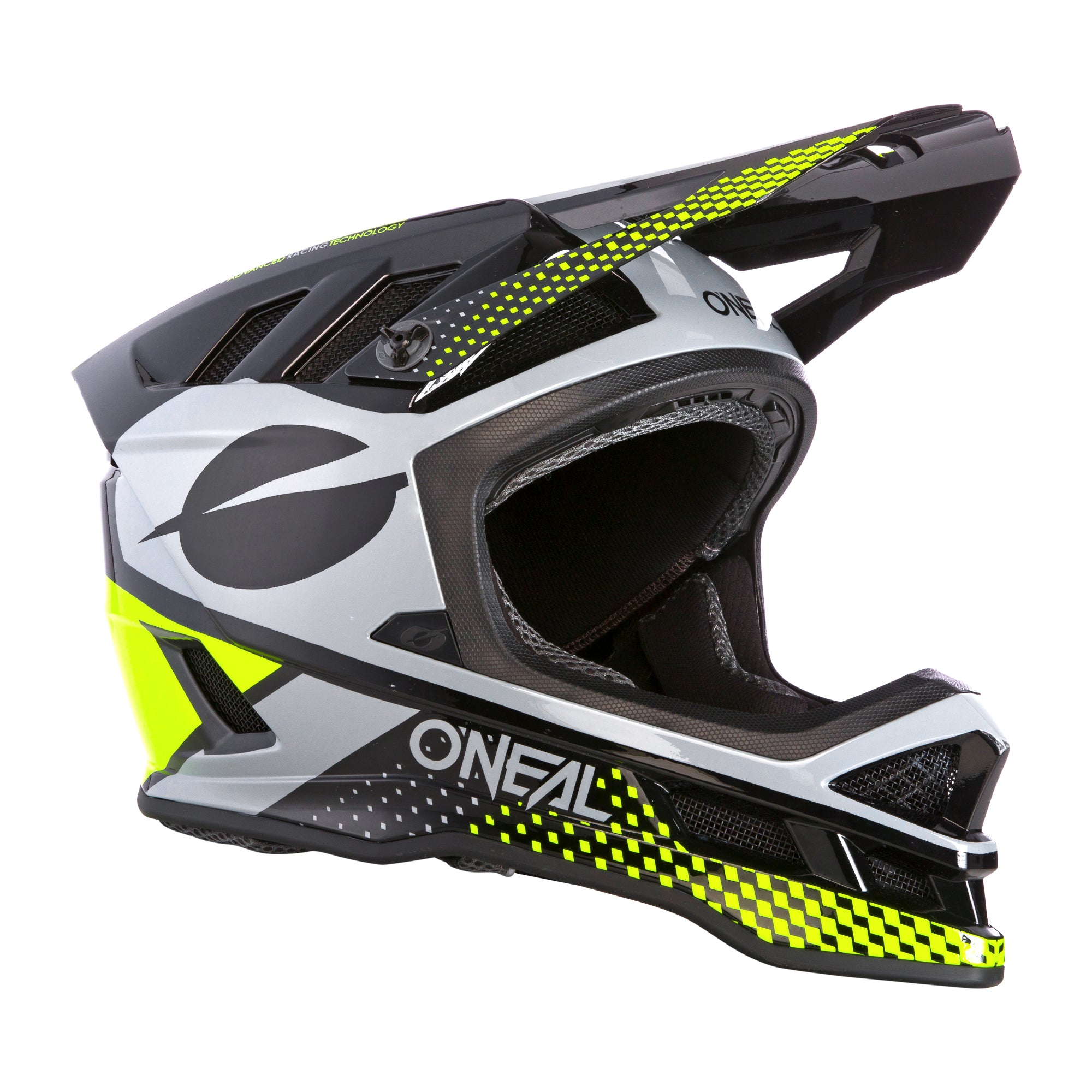 Blade Polyacrylite Helmet Ace Black/Neon Yellow