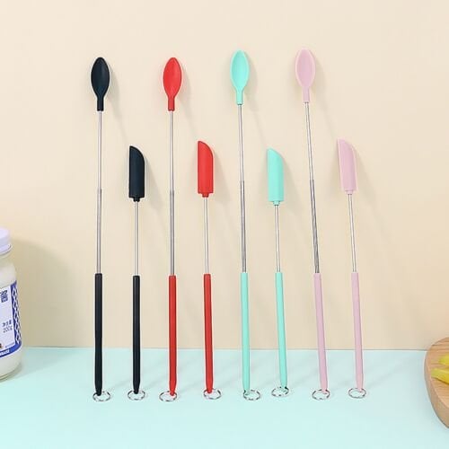 🔥BIG SALE - 47% OFF🔥Mini Silicone Telescopic Spatula