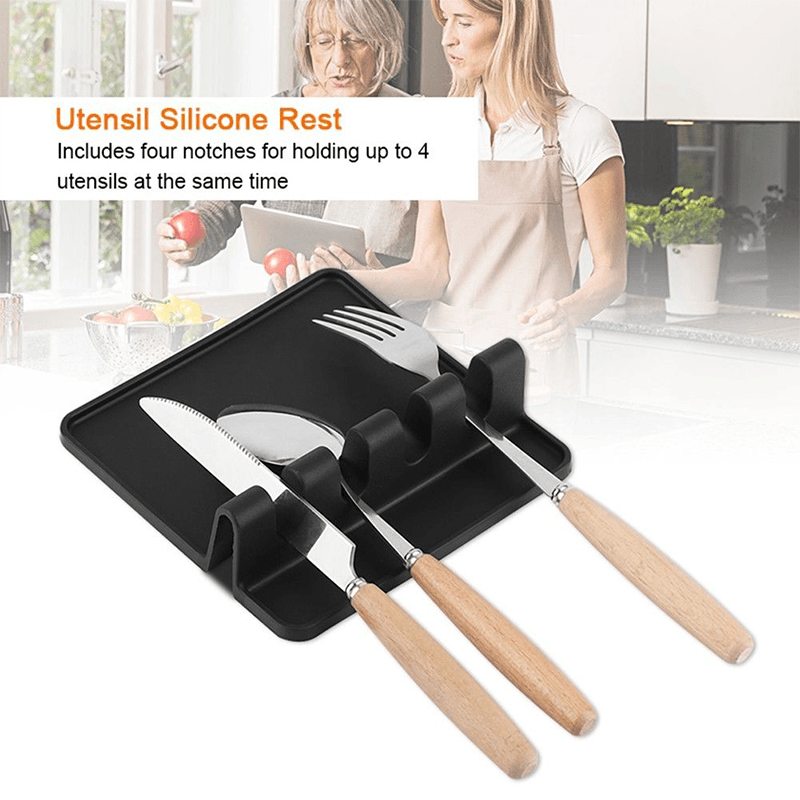 Silicone Kitchen Utensil Rest