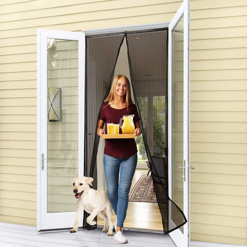Magic Mesh Door Cover (18 Magnets)