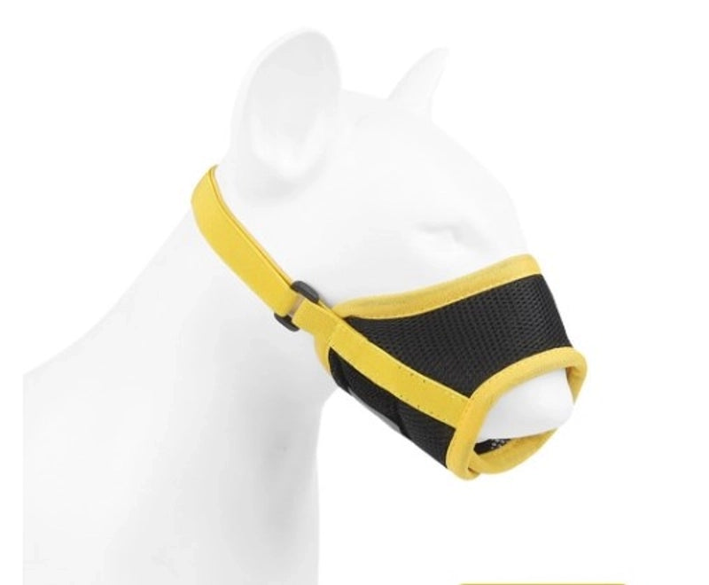 New Pet Muzzle Anti-bark Anti-bite Dog Mouth Cover Breathable Mesh Pet Muzzle Anti-miseating Pet Supplies