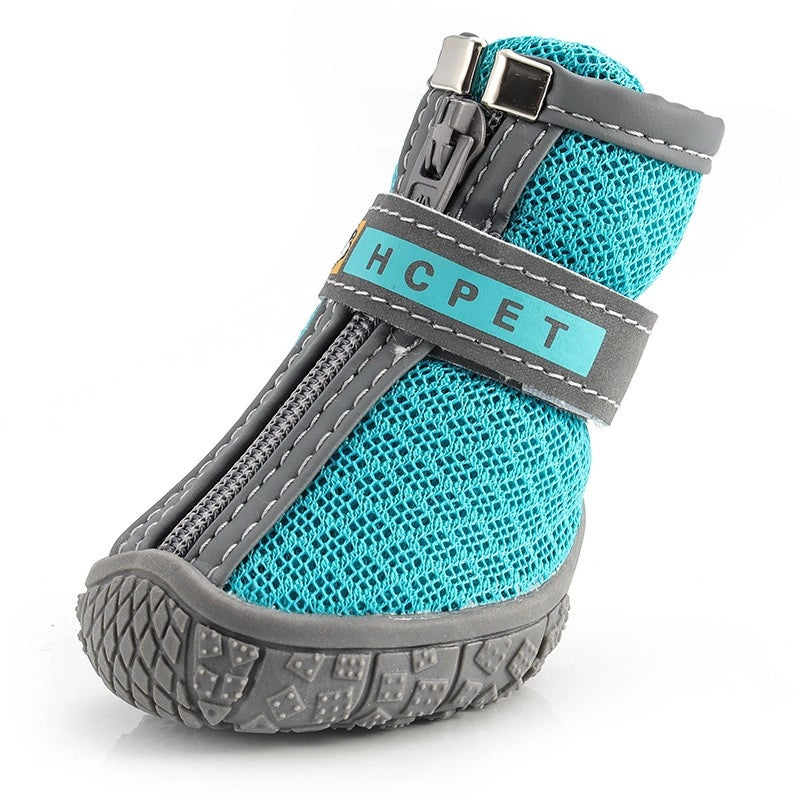 Casual Polyester Solid Color Pet Shoes
